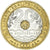 Coin, France, Jeux Méditerranéens, 20 Francs, 1993, AU(55-58), Tri-Metallic