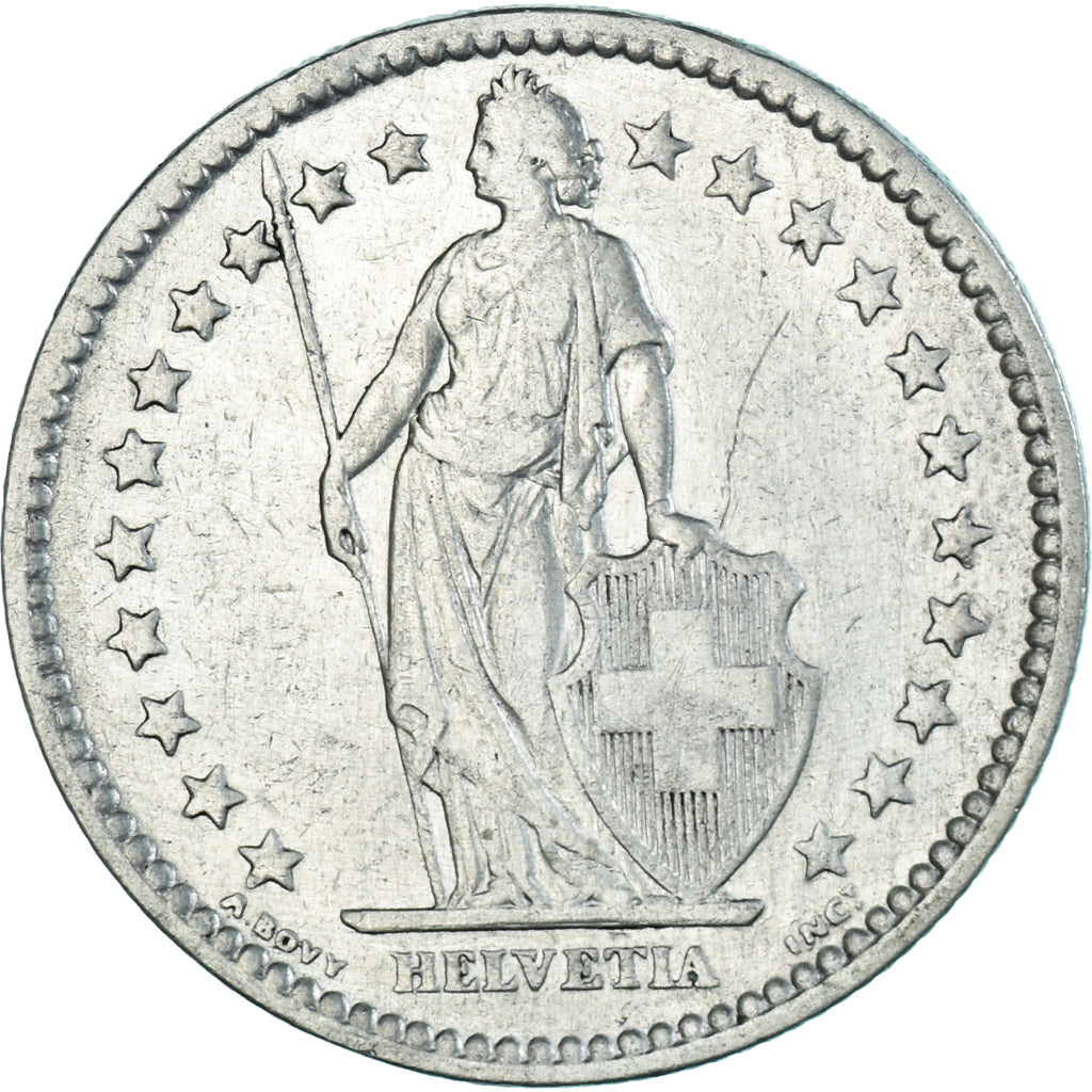 Münze, Schweiz, 2 Francs, 1878, Bern, SS+, Silber, KM:21
