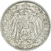 Monnaie, Empire allemand, Wilhelm II, 25 Pfennig, 1911, Berlin, SUP, Nickel