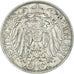 Coin, GERMANY - EMPIRE, Wilhelm II, 25 Pfennig, 1911, Berlin, AU(55-58), Nickel