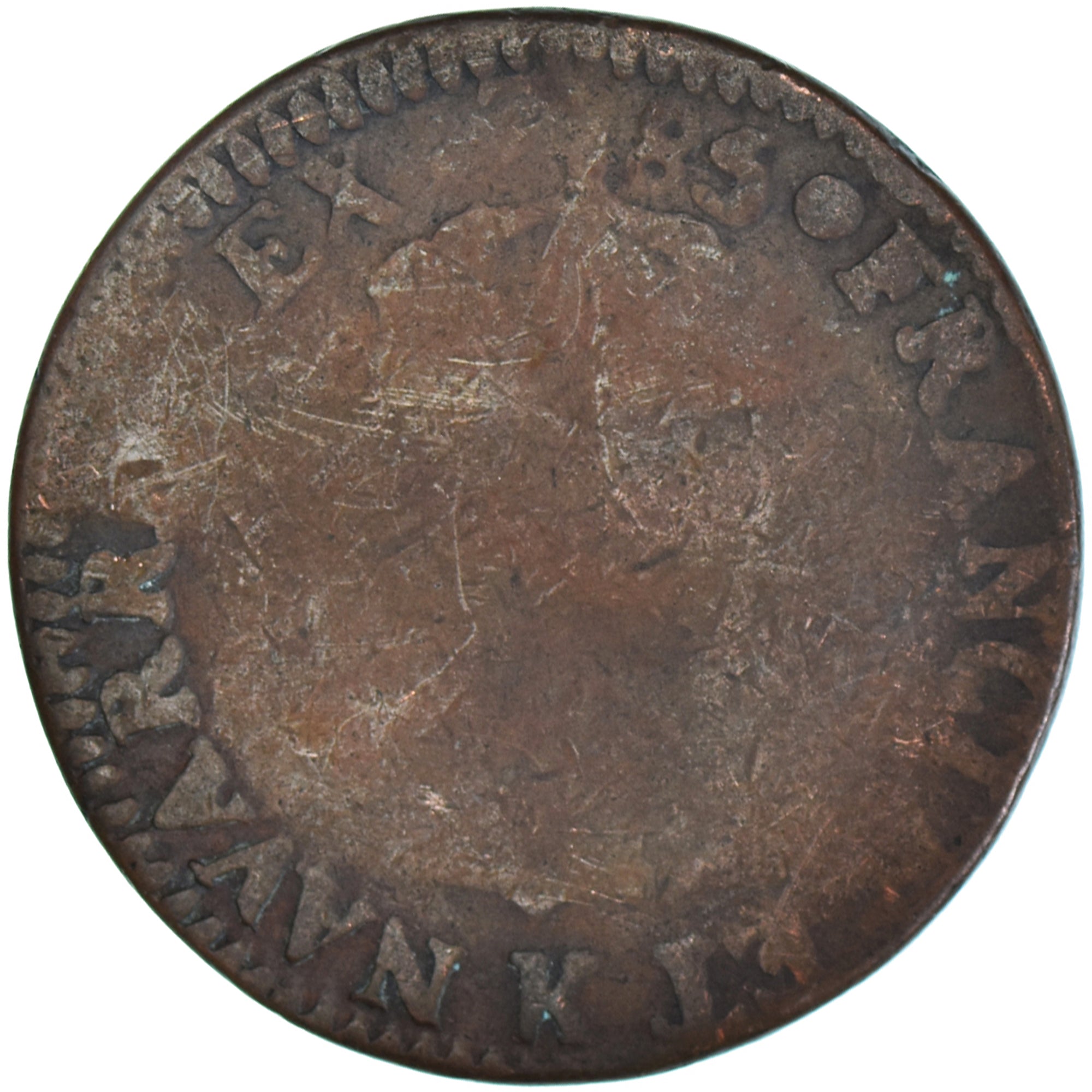 Coin, France, Louis XVI, Sol ou sou, Sol, 1785, Bordeaux, F(12-15), Copper