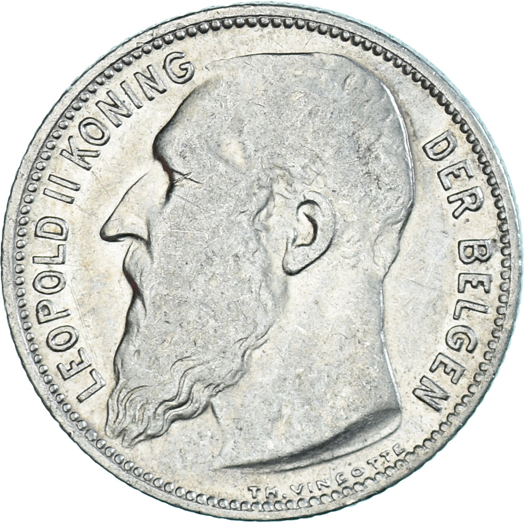 Münze, Belgien, Franc, 1904, SS+, Silber, KM:57.1