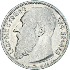Münze, Belgien, Franc, 1904, SS+, Silber, KM:57.1