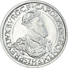 Coin, Belgium, 5 Ecu, 1987, AU(50-53), Silver, KM:166
