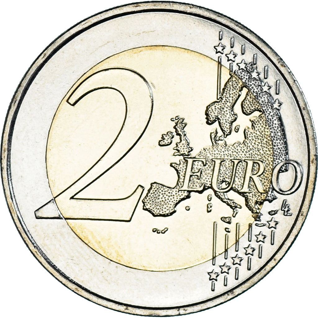 Francia, 2 Euro, 2016, François Mitterand, SPL, Bi-metallico