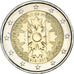 France, 2 Euro, 2018, Bleuet de France Fleur de Mémoire, SUP, Bimétallique