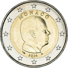 Monaco, 2 Euro, 2016, PR, Bi-Metallic