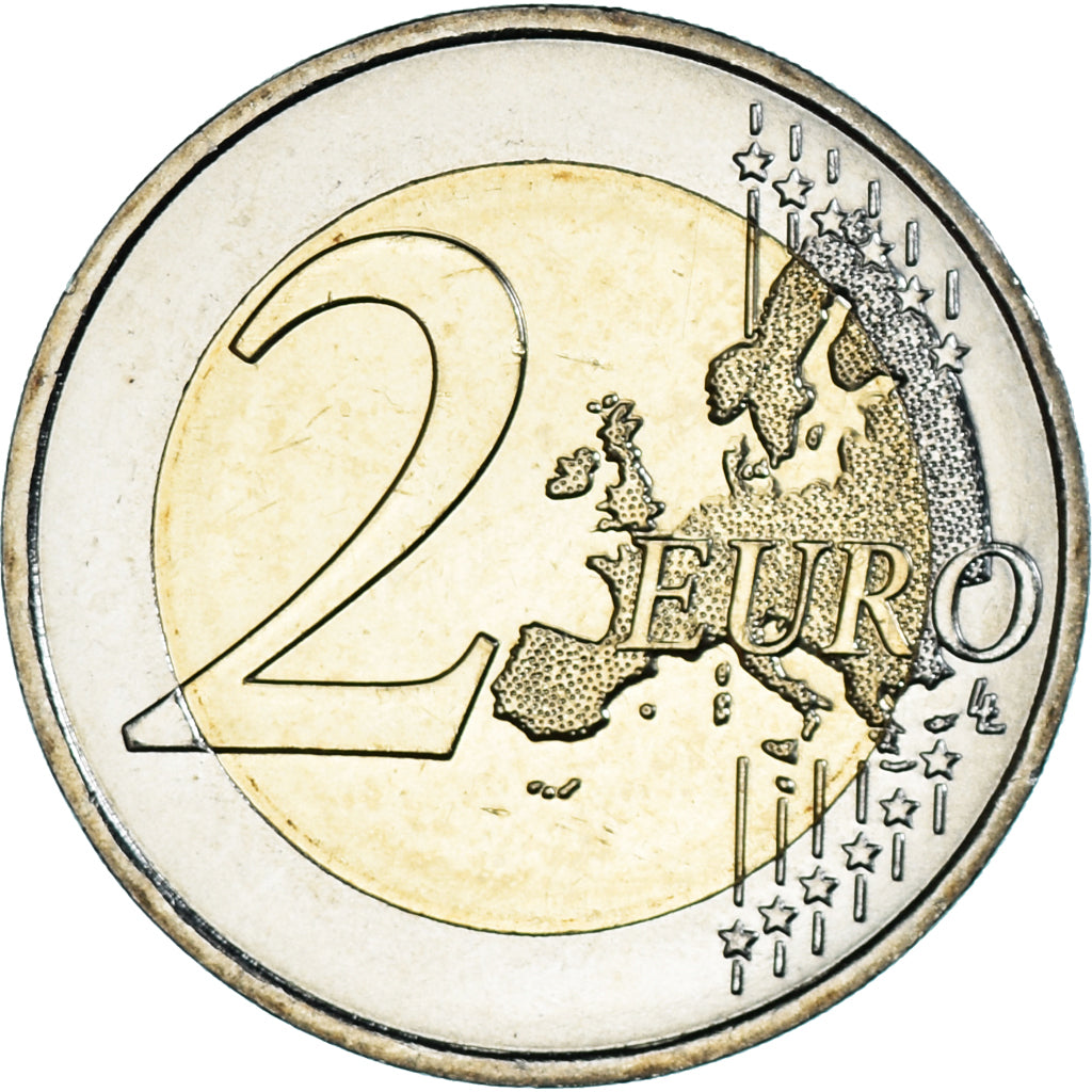 Monaco, 2 Euro, 2016, PR, Bi-Metallic
