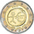Malta, 2 Euro, 2009, Paris, 10 TH ANNIVERSARY UEM., EBC, Bimetálico, KM:134