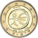 Malta, 2 Euro, 2009, Paris, 10 TH ANNIVERSARY UEM., MS(60-62), Bimetálico