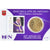 Vaticano, 50 Euro Cent, 2017, Stamp and coin card, FDC, Sin información