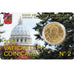 VATICAN CITY, Pape Benoit XVI, 50 Euro Cent, 2011, Rome, Coin card N2, MS(65-70)