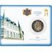Luxemburgo, 2 Euro, Coin Card, 2009, Changement de trône Grande Duchesse