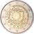 Francia, 2 Euro, 30 ans du drapeau de l'UE, 2015, EBC, Bimetálico