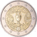 France, 2 Euro, 2016, UEFA Euro 2016, AU(55-58), Bi-Metallic