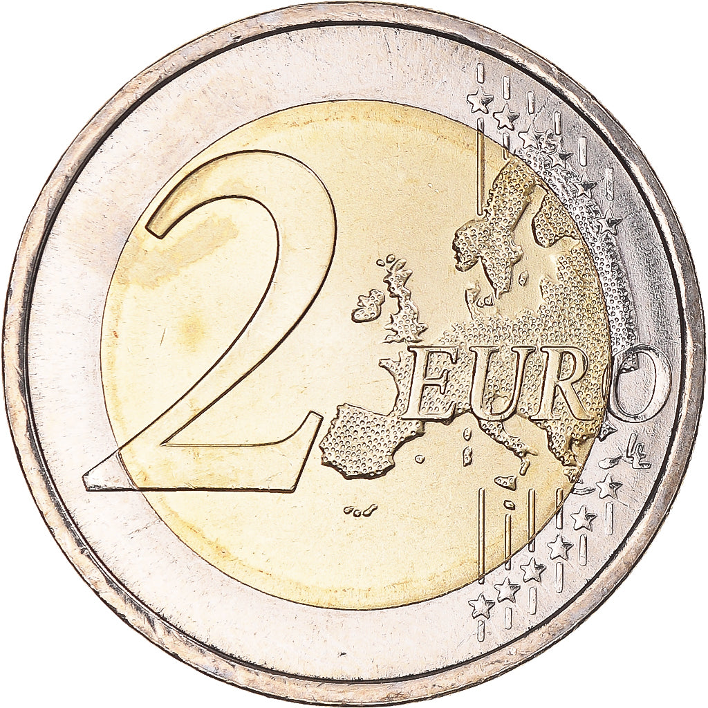 Portugal, 2 Euro, 60 ans déclaration des Droits de l'Homme, 2008, Lisbon