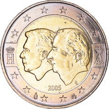 Bélgica, 2 Euro, GRAND DUC HENRI DE LUXEMBOURG & ALBERT II ROI DES BELGES