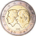 Bélgica, 2 Euro, GRAND DUC HENRI DE LUXEMBOURG & ALBERT II ROI DES BELGES