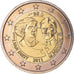 Bélgica, 2 Euro, International Women's Day, 100th Anniversary, 2011, Brussels