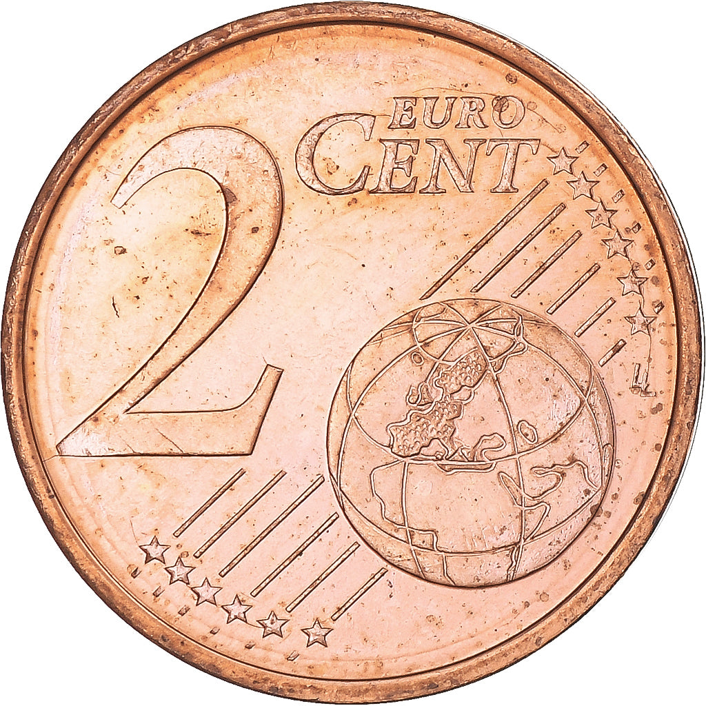 Finlandia, 2 Euro Cent, 2000, Vantaa, MBC, Cobre chapado en acero, KM:99