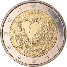 Finland, 2 Euro, 2008, Human Rights, AU(55-58), Bi-Metallic, KM:143