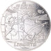 France, 10 Euro, 2015, Asterix Liberté La rose et le glaive, MS(65-70), Silver