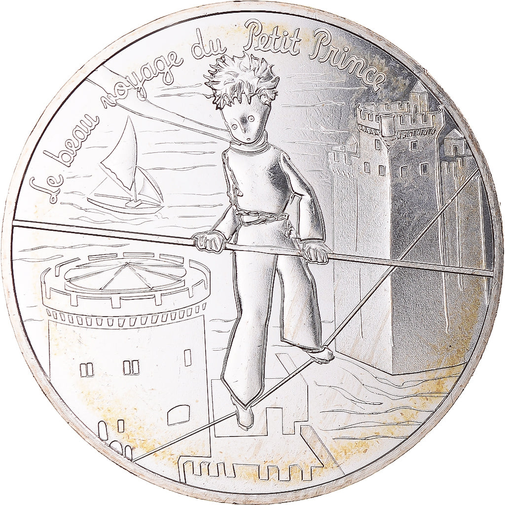 France, 10 Euro, Le beau voyage du Petit Prince, 2016, N°02/24, FDC, Argent