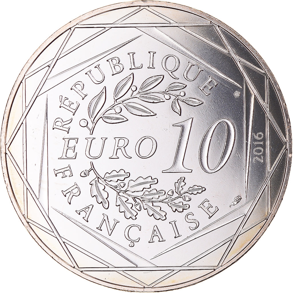 Francia, 10 Euro, Le beau voyage du Petit Prince, 2016, N°22/24, FDC, Plata