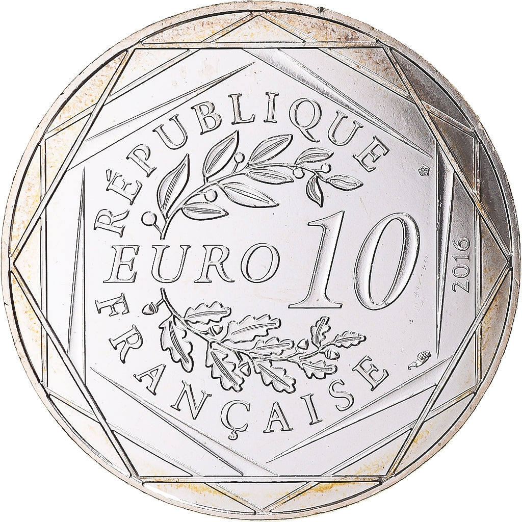 France, 10 Euro, Le beau voyage du Petit Prince, 2016, N°13/24, FDC, Argent