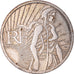 França, 5 Euro, 2008, Semeuse, EF(40-45), Prata, KM:1534