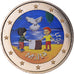Malta, 2 Euro, 2017, Peace; colorized, MS(63), Bi-Metallic