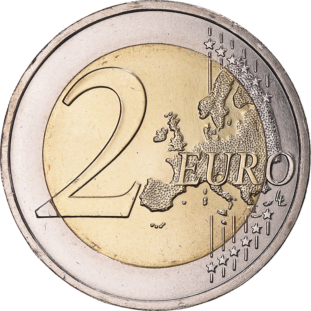 Portugal, 2 Euro, PONT 25 AVRIL, 2016, Colourized, AU(55-58), Bi-Metallic
