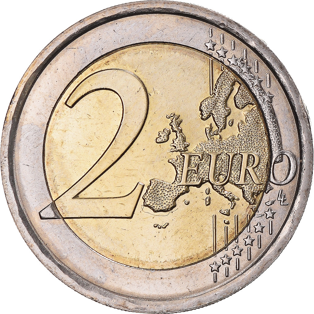 Italië, 2 Euro, Nutrie il pianeta, 2015, Colourized, PR, Bi-Metallic