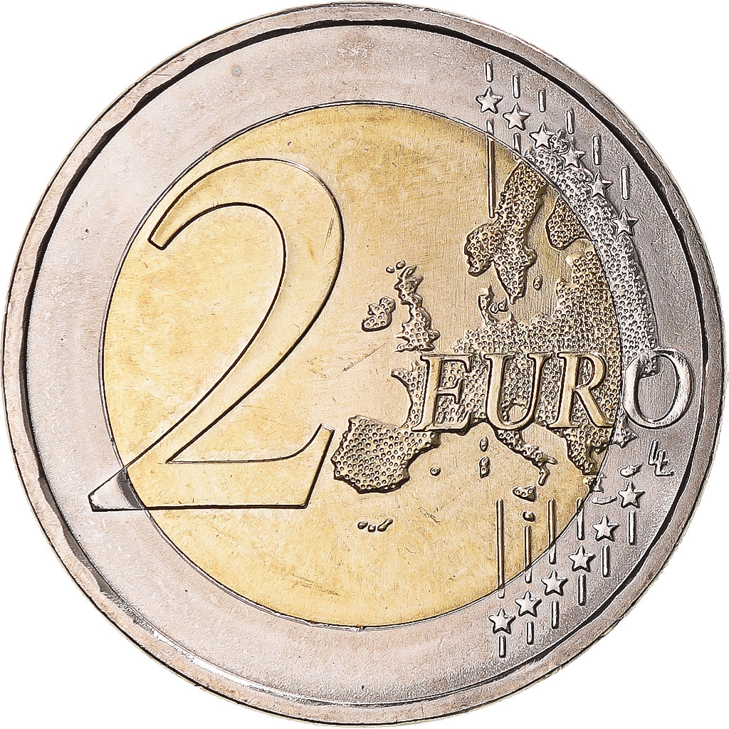 Deutschland, 2 Euro, Bundesrat, 2019, Munich, Colourized, VZ, Bi-Metallic