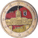 Germany, 2 Euro, berlin, 2018, Hambourg, Colourized, AU(55-58), Bi-Metallic