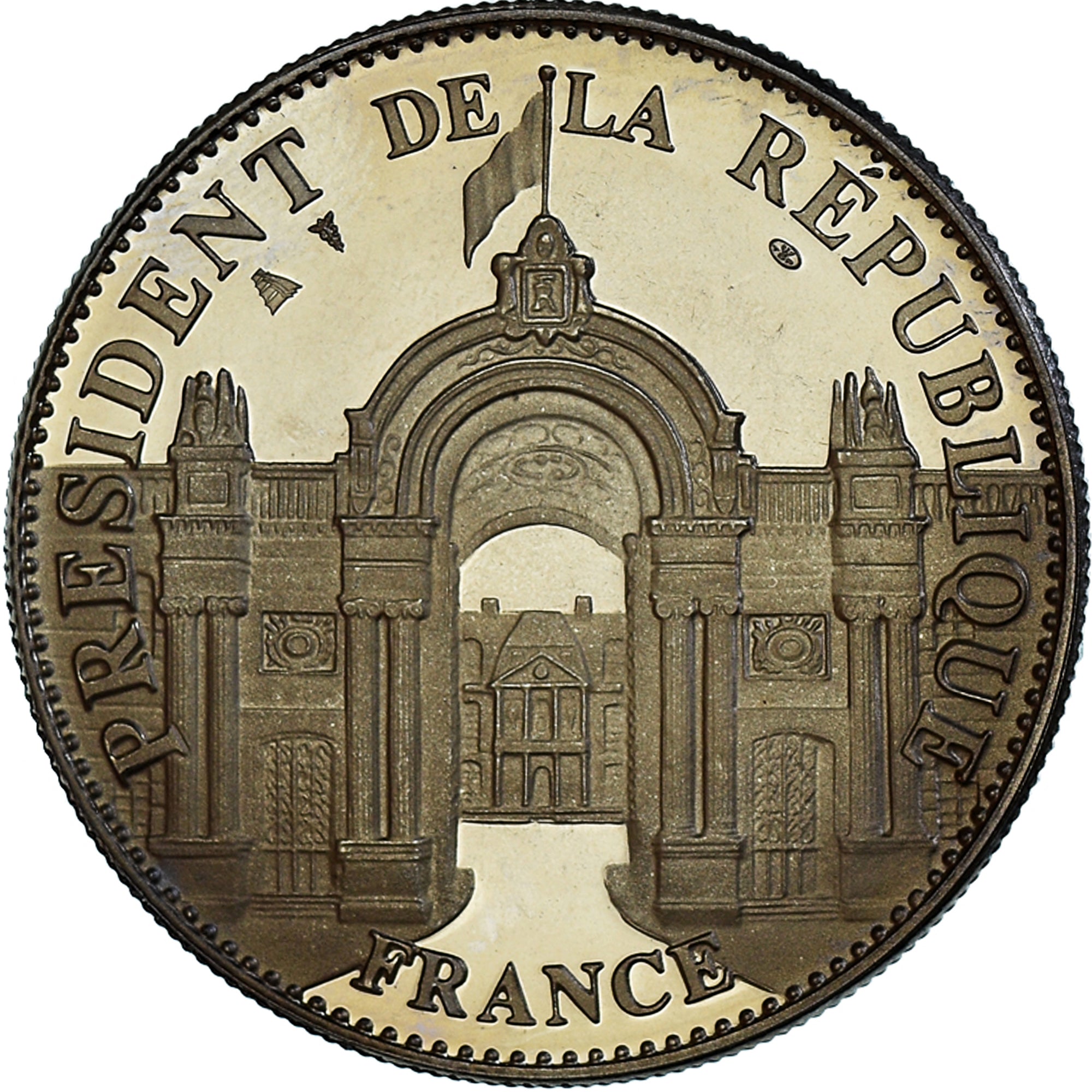 Frankrijk, Medaille, Les Présidents de la République, Valery Giscard