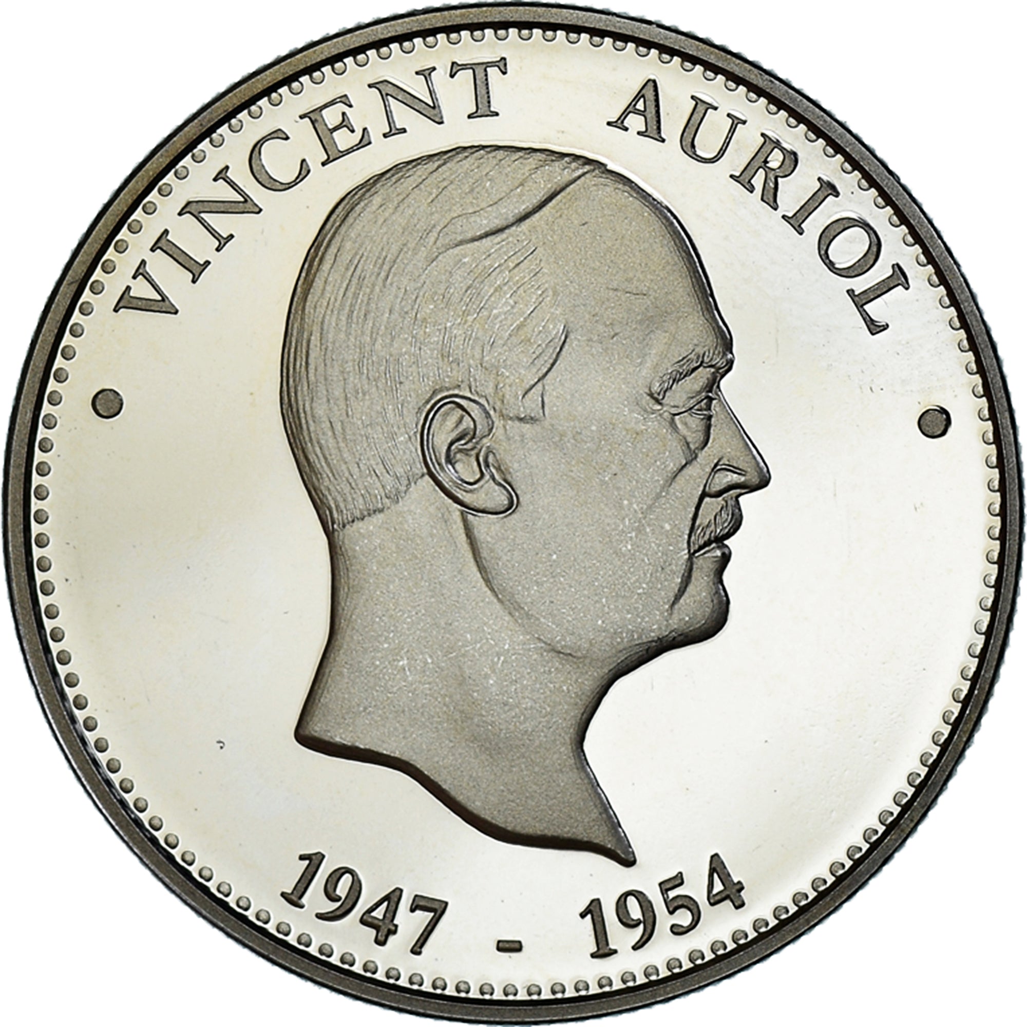 France, Médaille, Les Présidents de la République, Vincent Auriol, Politics