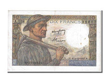 France, 10 Francs, 10 F 1941-1949 ''Mineur'', 1947, KM #99f, 1947-12-04,...