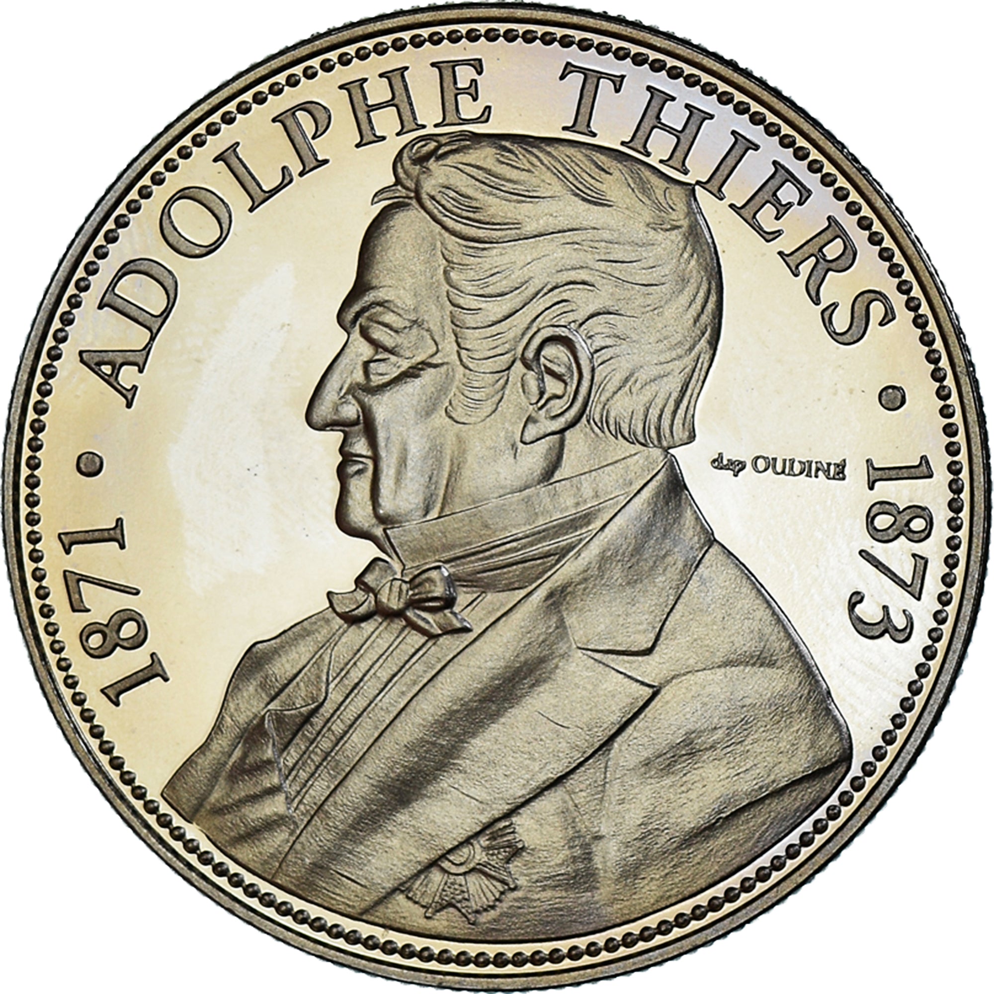 França, medalha, Les Présidents de la République, Adolphe Thiers, Politics