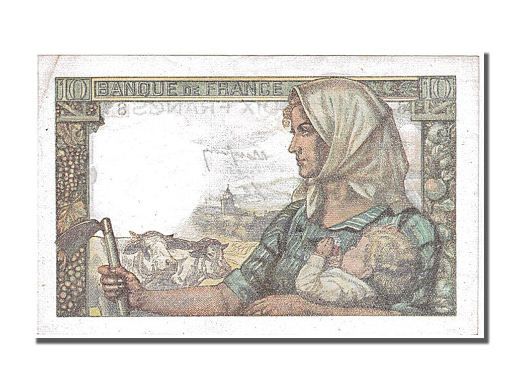 France, 10 Francs, 10 F 1941-1949 ''Mineur'', 1949, KM #99f, 1949-03-10,...