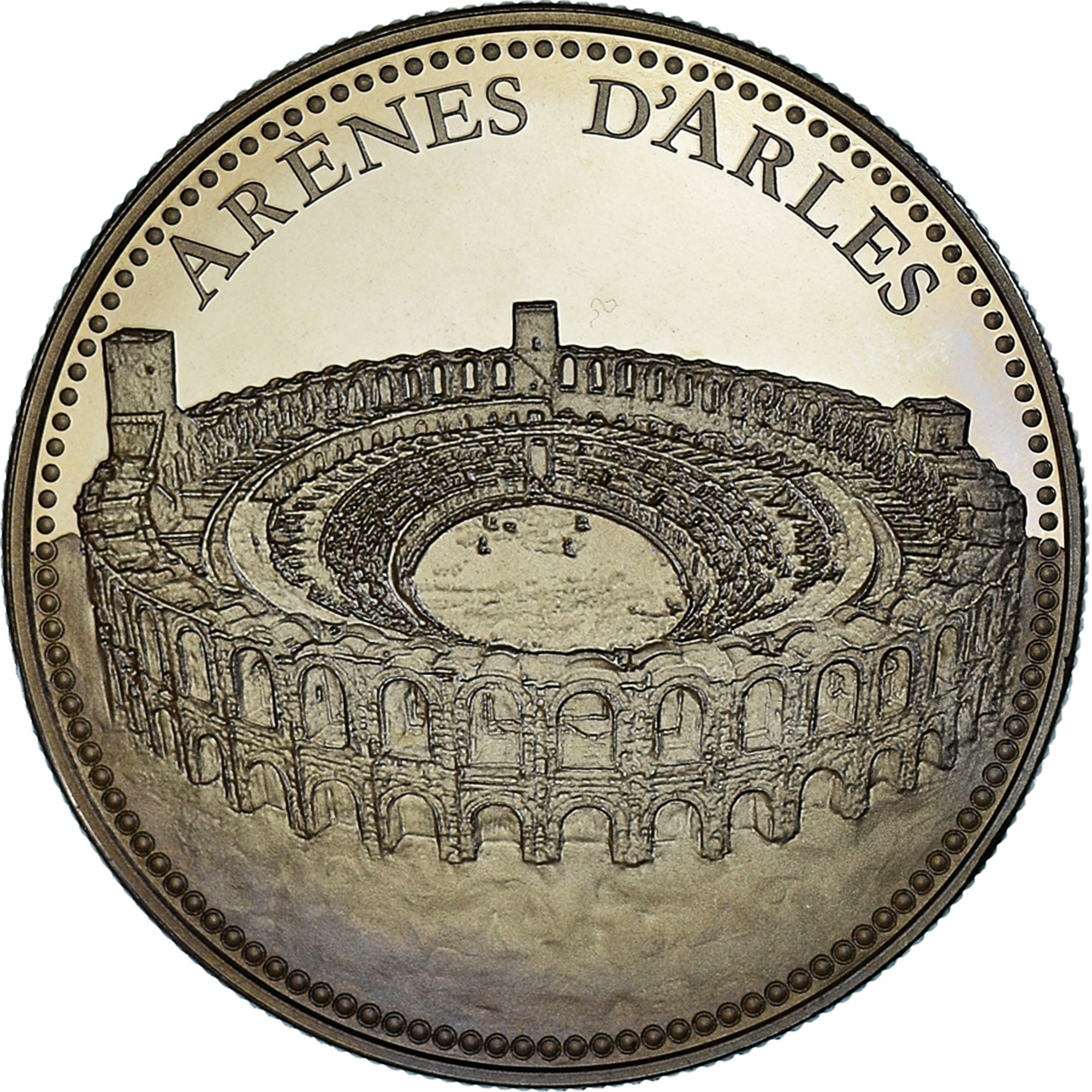 Frankrijk, Medaille, Les plus beaux trésors du patrimoine de France, Arènes