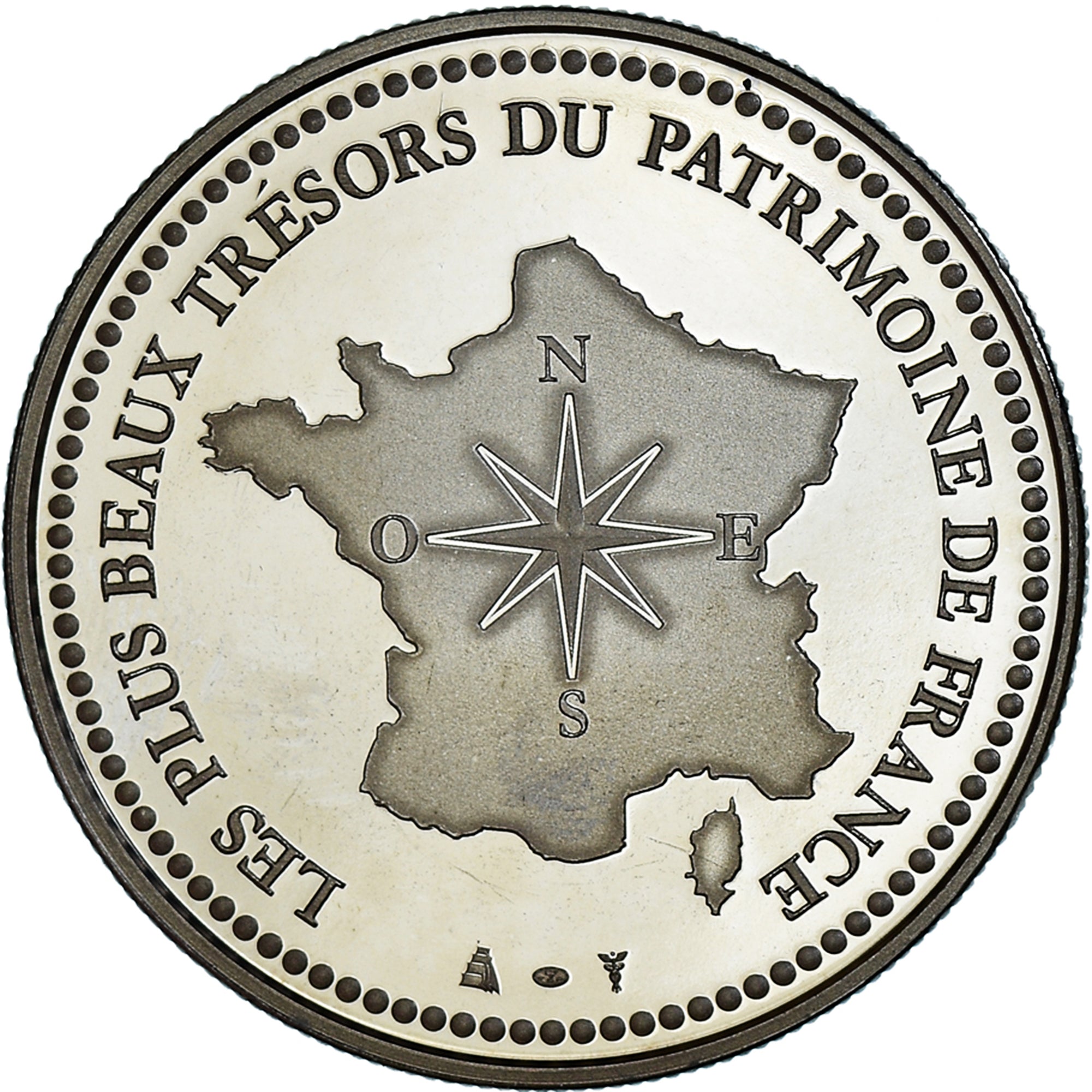 Frankrijk, Medaille, Les plus beaux trésors du patrimoine de France, Arènes
