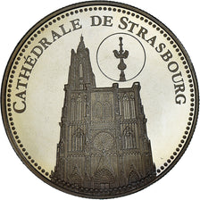 France, Medal, Cathédrale de Strasbourg, Patrimoine, Proof, MS(65-70)