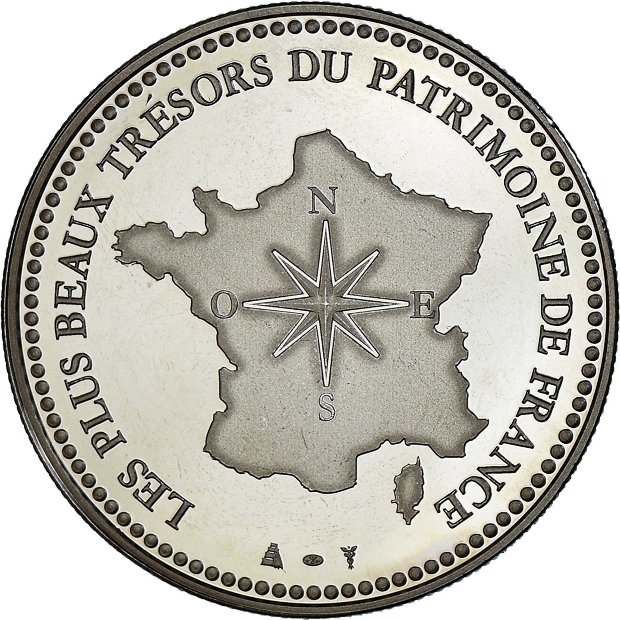 France, Medal, Cathédrale de Strasbourg, Patrimoine, Proof, MS(65-70)