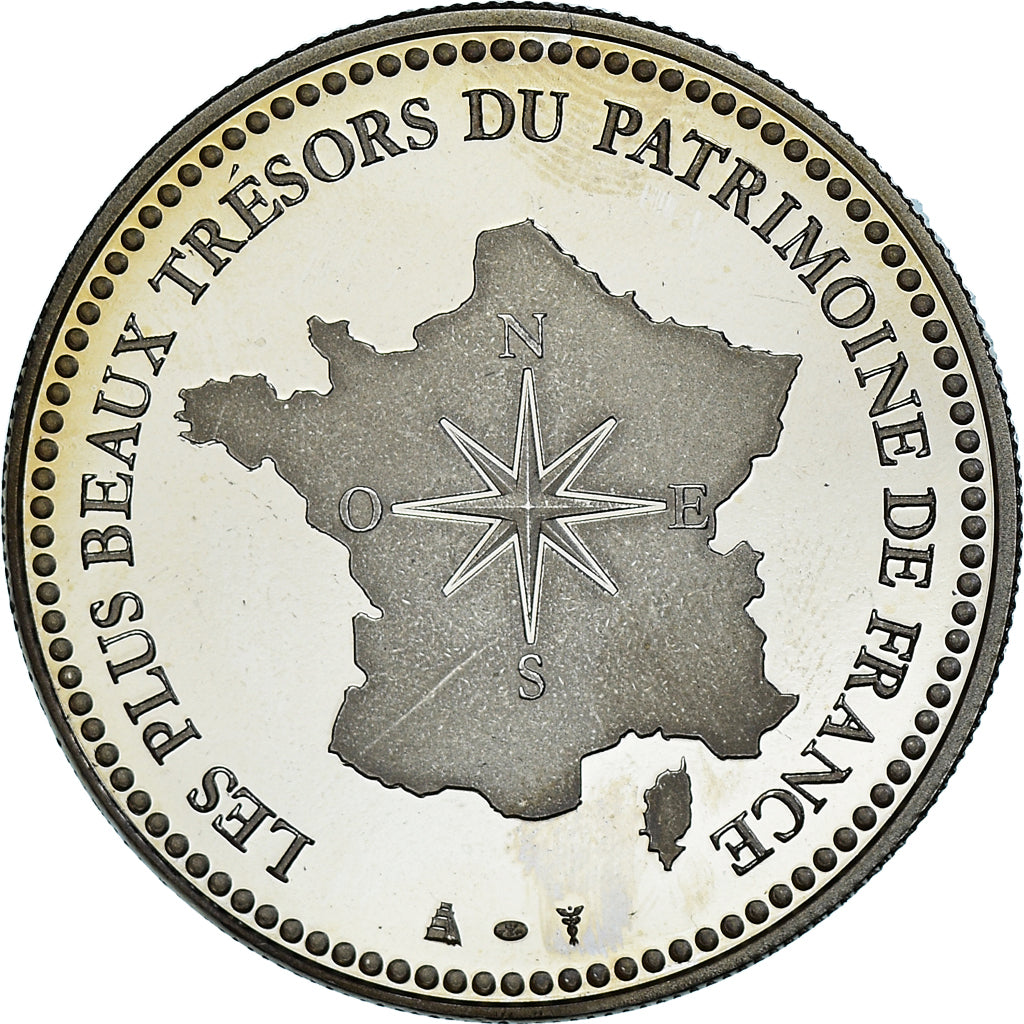 Frankreich, Medaille, Les plus beaux trésors du patrimoine de France, Tour