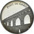 Francja, medal, Les plus beaux trésors du patrimoine de France, Pont du Gard