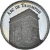 France, Medal, L'Arc de Triomphe, Patrimoine, Proof, MS(65-70), Copper-nickel