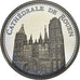 France, Medal, La Cathédrale de Rouen, Patrimoine, Proof, MS(65-70)