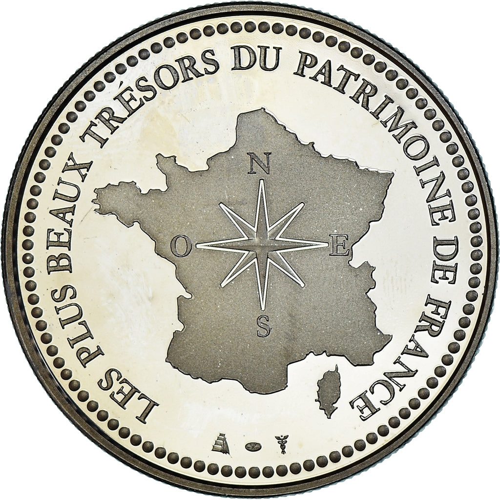Francja, medal, Les plus beaux trésors du patrimoine de France, Opéra Garnier