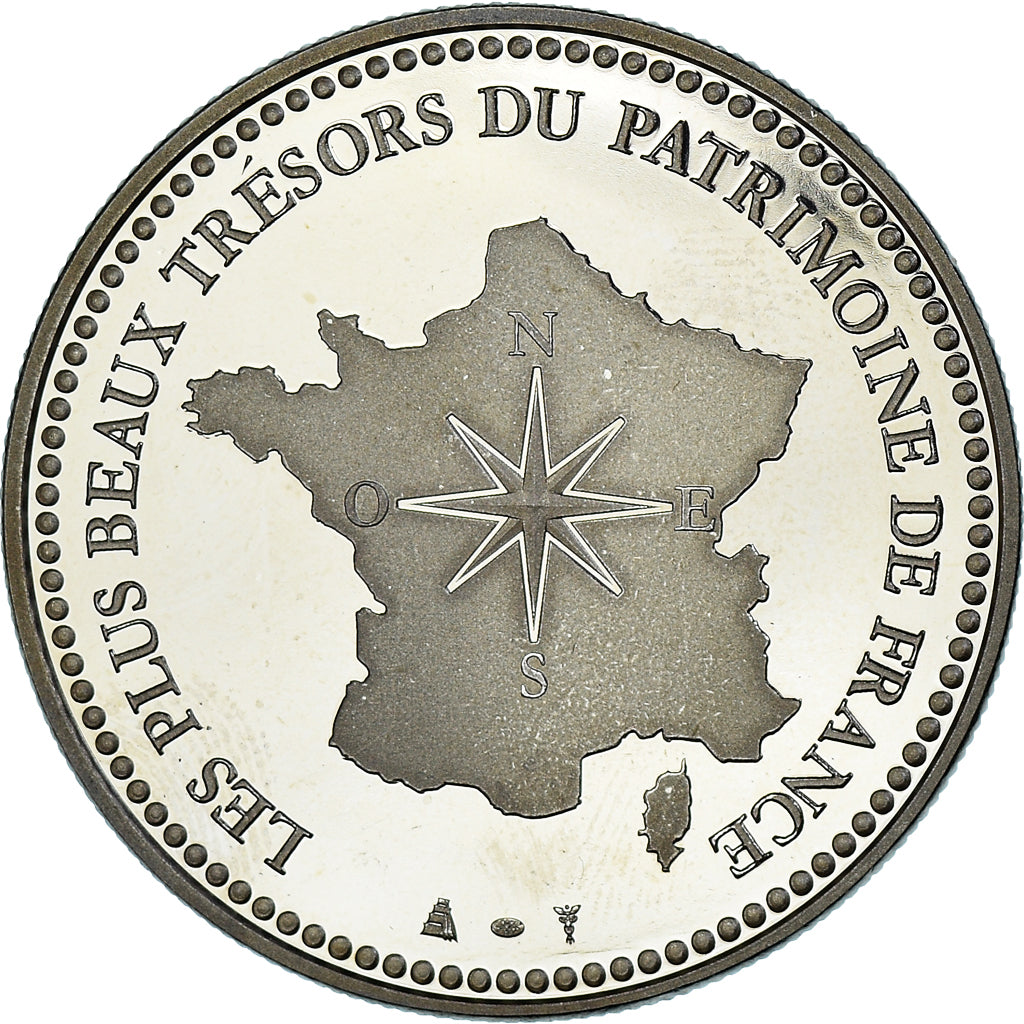 France, Médaille, La Pyramide du Louvre, Patrimoine, Proof, FDC, Cupro-nickel